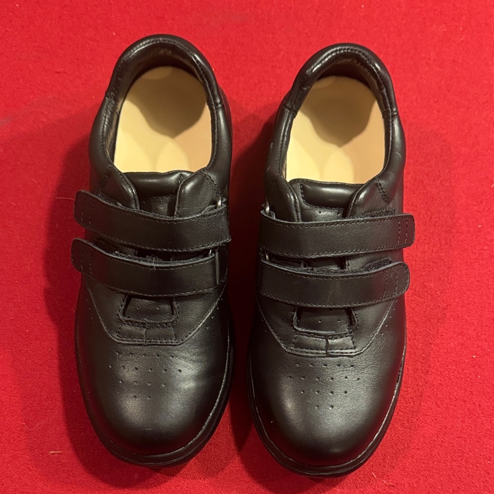 Sure Fit Double Strap Women’s Black Shoes